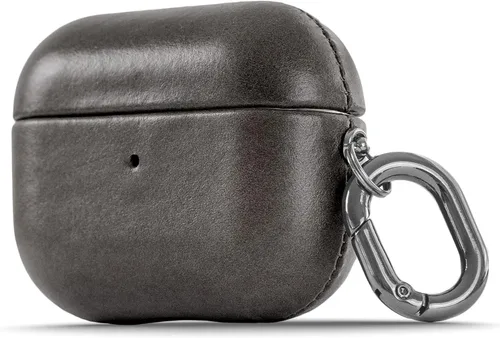 Miniatura 7 de Funda de piel italiana de primera calidad hecha a mano - Para AirPods Pro (solo 2.ª generación) - Efecto de dos tonos con pátina única a lo largo