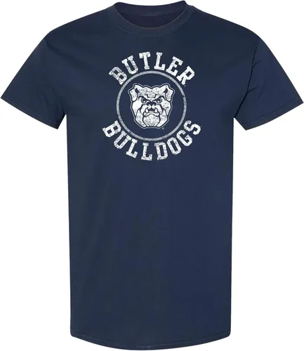 Miniatura 80 de UGP Campus Apparel AS04 - Camiseta con logotipo de círculo envejecido