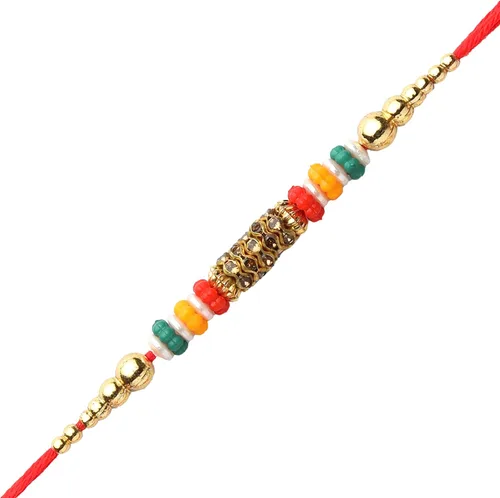 Miniatura 6 de Juego de 4 Rakhi, Algodón