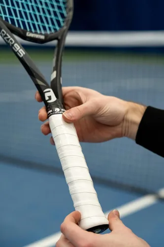 Miniatura 5 de Gamma Tennis PureTac OVERGRIP, extra pegajoso, duradero, absorbente de humedad, blanco, negro (paquete de 1, 3 o 12)