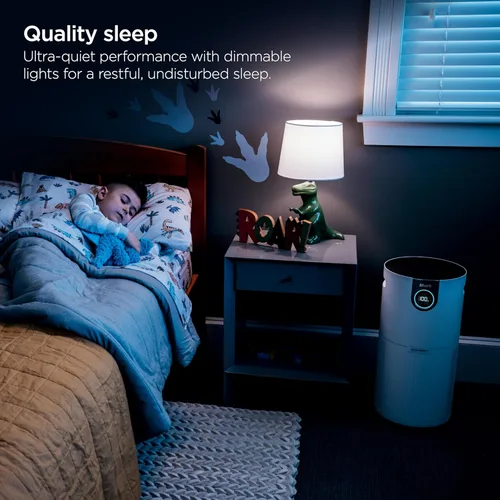 Miniatura 7 de Purificador de aire Shark para el hogar habitación grande, tecnología Clean Sense, filtro de aire HEPA, 1000 pies cuadrados, cocina, filtra humo