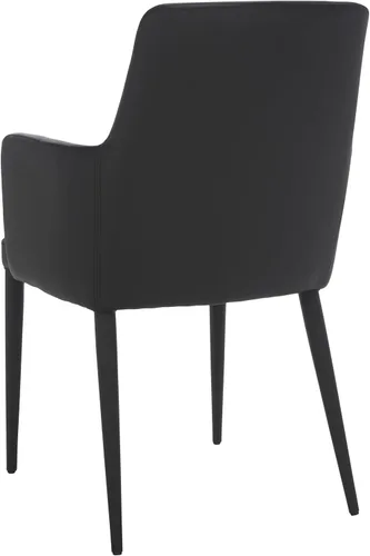 Miniatura 7 de Safavieh Home Collection Summerset Mid-Century - Silla moderna con brazos negros