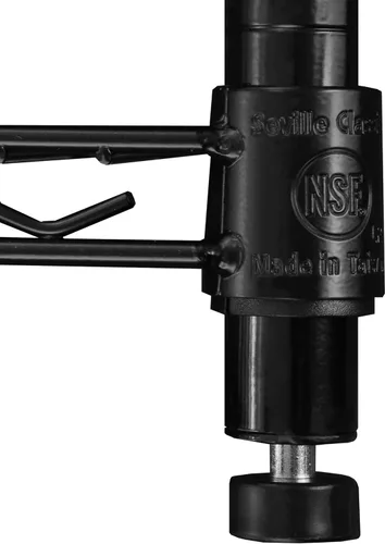 Miniatura 10 de Seville Classics UltraDurable Unidad de Almacenamiento de Estante de Alambre de Acero Sólido NSF de Servicio Pesado, Organizador para Garaje, Negro