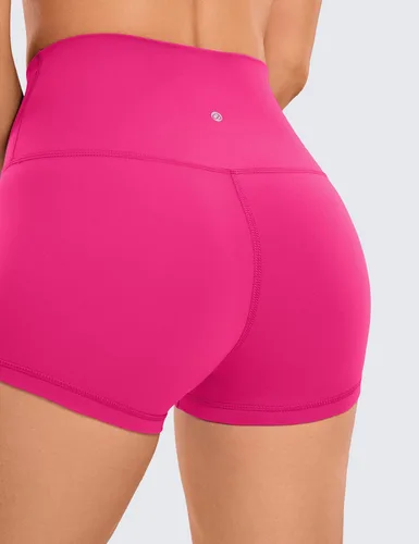 Miniatura 78 de CRZ YOGA Butterluxe - Pantalones cortos de ciclismo de cintura alta para mujer, 2.5 pulgadas, yoga, entrenamiento, elastano, correr, voleibol