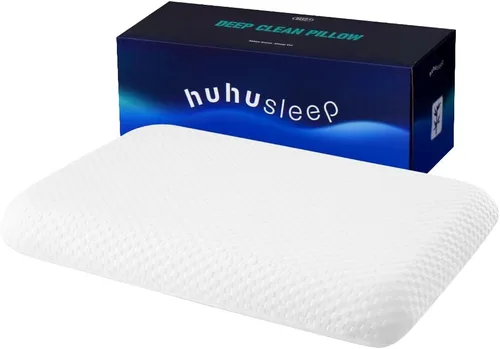 Miniatura 13 de Almohada fina de espuma viscoelástica para personas que duermen boca abajo, tamaño King de 1.75 pulgadas, de perfil bajo, para dormir, almohada