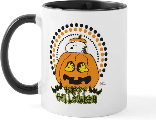 Miniatura 124 de CafePress Sincere Pumpkin Patch Mug Taza de café de cerámica de 11 oz (11.0 fl oz)
