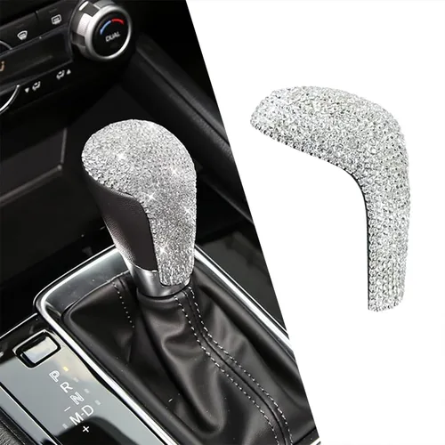Miniatura 13 de Tapones para pomos de aire acondicionado, compatibles con Mazda 3 (2014-2018), cristal, decoración