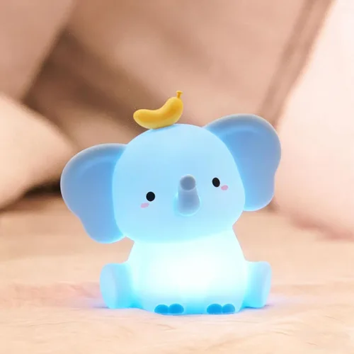 Miniatura 10 de Paquete de 2 luces nocturnas de fogata fantasma, pequeña lámpara de escritorio bonita, lámpara de mesa de noche inalámbrica regulable, luz nocturna