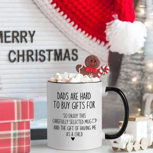 Miniatura 3 de Cabtnca Regalos para papá, taza para papá, día del padre, Navidad, regalos de cumpleaños para papá de parte de hija e hijo, regalo para papá, 11