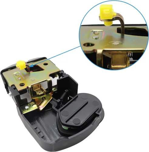 Miniatura 5 de SecosAutoparts Conjunto de actuador de manija de tapa de bloqueo de maletero compatible con Honda Civic 1.3L 1.7L 2001 2002 2003 2004 2005 cerradura