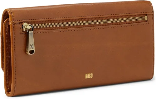 Miniatura 2 de HOBO Jill - Bolso de mano grande triple para mujer, construcción de cuero con acento metálico en el exterior, hermosa e impresionante cartera