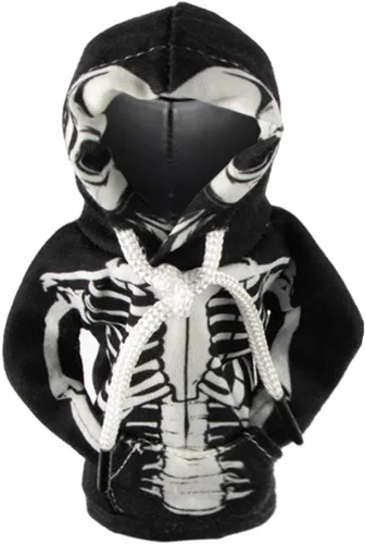 Miniatura 9 de PSLER Sudadera con capucha elegante y linda para coche, pomo de palanca de cambios, cubierta de pomo de palanca de cambios, sudadera con capucha