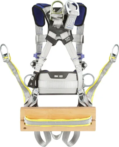Miniatura 3 de DBI-Sala ExoFit X100 Comfort Construction - Arnés de seguridad para escalada/posicionamiento/suspensión de petróleo y gas, protección contra caídas