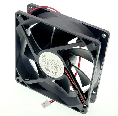 Nuevo ventilador de refrigeración para TONON TD9025XS, DC 12V 0.08A 9025 9CM Tamaño: 3.543x3.543x0.984 in Ventilador de enfriamiento silencioso de 2
