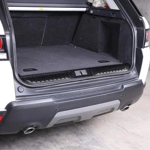 Miniatura 5 de YIWANG 304 - Protector de parachoques trasero de acero inoxidable para Land Rover Range Rover Sport 2014-2020, Negro