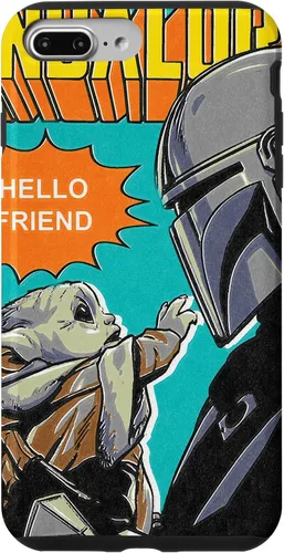 Miniatura 12 de Funda para iPhone 14 Pro Max Star Wars The Mandalorian Mando y el Niño