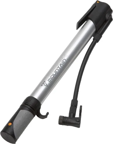 Topeak Mountain Morph Bike Pump – High-Volume Portable Floor Pump for MTB & Gravel Bikes, 160 Psi / 11 Bar Pressure Capacity, Butted Aluminum