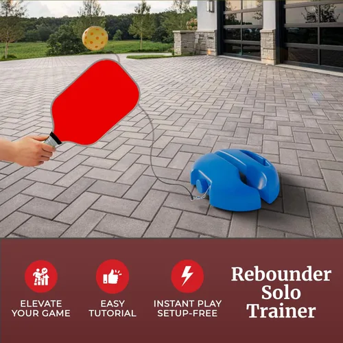 Miniatura 8 de Sistema de Red de Pickleball Portátil Reboundia - Red de Pickleball de Tamaño Reglamentario Oficial para Uso en Exteriores e Interiores, Redes