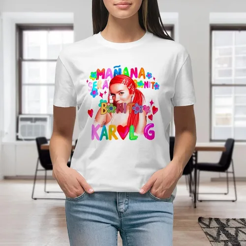 Miniatura 4 de T-Shirts Women Casual Tee Funny Graphic T Shirt Crewneck Tshirt Summer Top