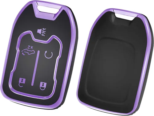 Miniatura 8 de Funda para llavero de automóvil compatible con GMC, funda para llavero compatible con Chevy Suburban Silverado GMC Sierra Terrain Acadia 1500 2500HD