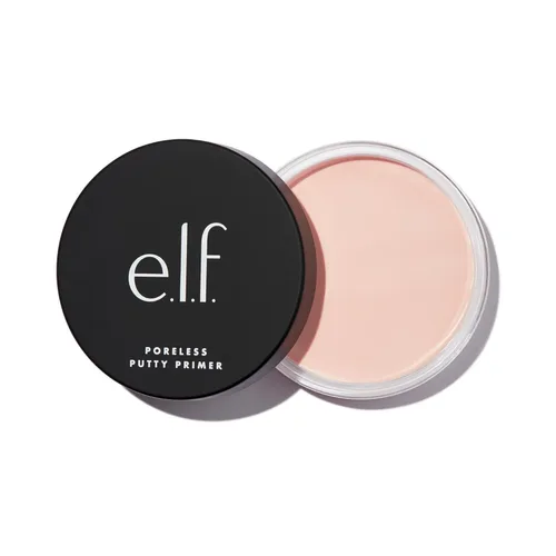 e.l.f. Imprimación facial sin poros, perfeccionadora de la piel y ligera, de larga duración, suaviza y prepara para crear una base impecable,