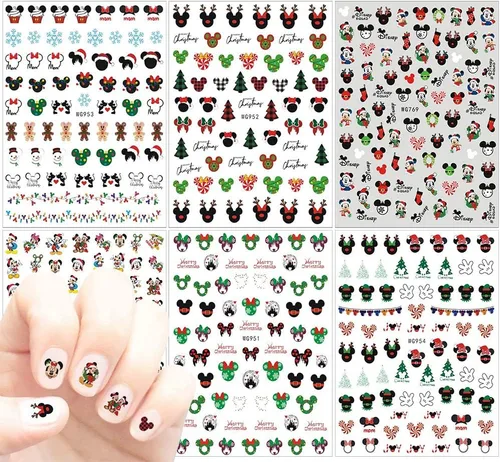 Miniatura 12 de Calcomanías de arte de uñas de San Valentín, calcomanías autoadhesivas 3D, diseño de corazón romántico, diseño de corazón romántico, calcomanías