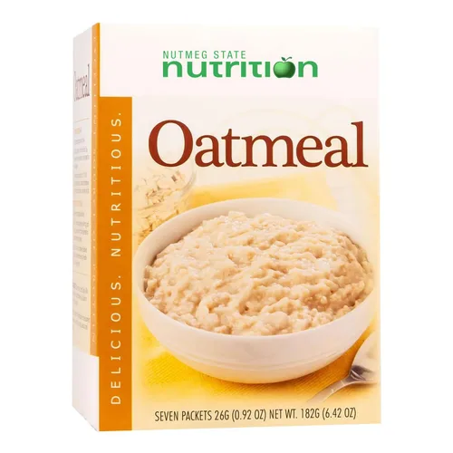 Miniatura 9 de Nutmeg State Nutrition HealthyWise - Avena alta en proteínas, 0.51 onzas de proteína, baja en calorías, alta en fibra, baja en azúcar, baja