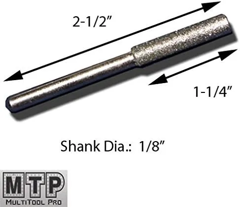 Miniatura 2 de MTP Tm 15x 5/32" 3/16 7/32 diamante motosierra afilador piedra lima para Dremel Craftsman Chicago Black & Decker Husqvarna Ryobi Echo Poulan