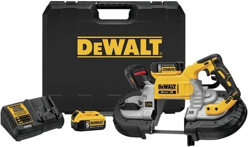 Miniatura 5 de DEWALT Sierra de cinta MAX XR de 20 V* con doble mano, solo herramienta (DCS376B)