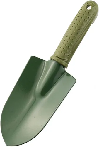 Miniatura 13 de Pala de jardín para excavación, pala de mango de madera de acero inoxidable antideslizante para plantar césped