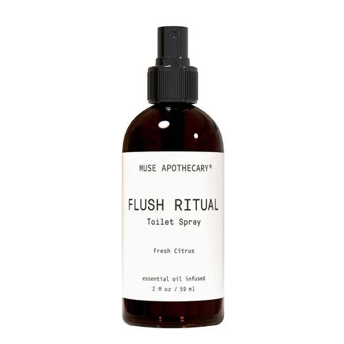 Miniatura 29 de Muse Apothecary Flush Ritual - Aerosol para inodoro aromático y refrescante, usar antes de ir, 2 onzas, infundido con aceites esenciales naturales