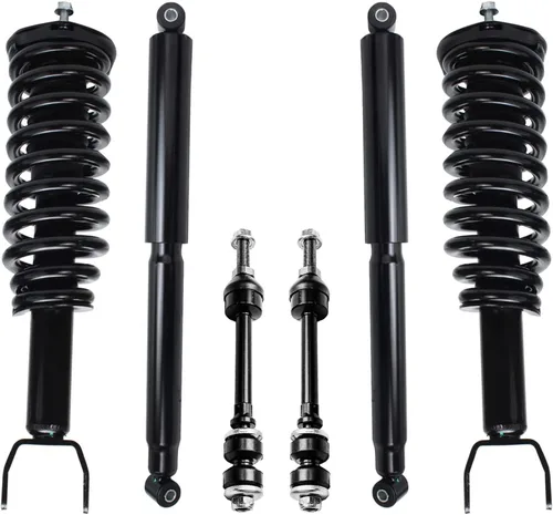 Miniatura 54 de Detroit Axle - Kit de puntales delanteros de 6 piezas para Ford Escape 2014-2019, 2 puntales y muelles helicoidales, 2 enlaces de barra