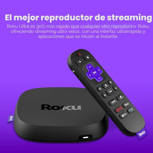 Miniatura 2 de Roku Ultra - Reproductor de transmisión definitivo - Dispositivo de transmisión 4K para TV con HDR10+, Dolby Vision y Atmos - Bluetooth y Wi-Fi 6