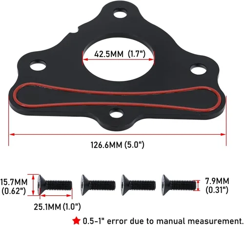 Miniatura 2 de Kit de pernos de junta de placa de retención para árbol de levas compatible con GM LS1 LS2 LS3 4.8 5.3L 6.0L 6.2L Vortec Corvette Cam