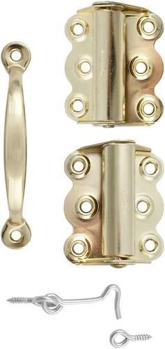 Miniatura 4 de National Hardware Pantalla N107-797 V99 y pestillo de puerta de tormenta en aluminio