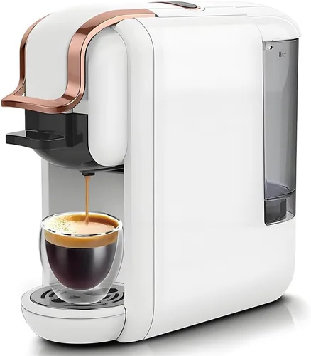 Miniatura 4 de Cafetera de cápsulas 4 en 1 de 19 bar, diseño compacto de preparación rápida caliente/fría, máquina de café espresso individual para cápsulas K Cup