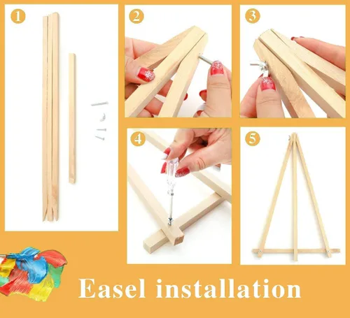 Miniatura 6 de Meothan Kits de pintura por números para adultos enmarcados, pintura de otoño por números para adultos principiantes, kits de pintura de calabaza