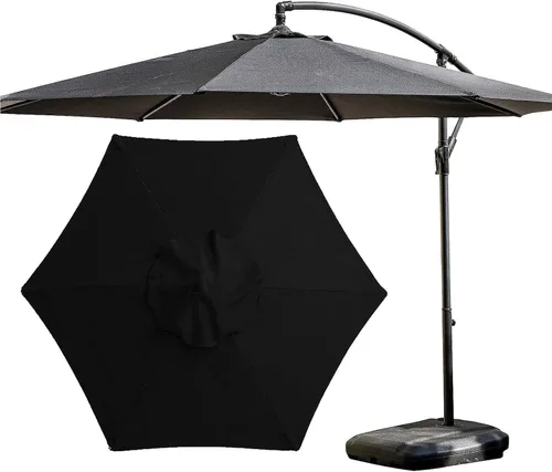 Lona de repuesto para sombrilla de patio, toldo de repuesto para sombrilla de patio, 2M, 2.7M, 3.0M, 6 brazos/8 brazos, sombrilla de jardín, tela de