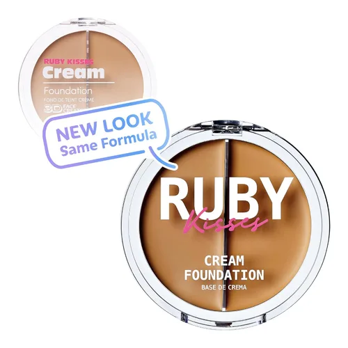 Miniatura 2 de Ruby Kisses 3D Face Creator Base y Corrector en Crema, 12 Horas de Larga Duración, Cobertura Media a Completa, No Graso, Ideal para Maquillaje y 1-7