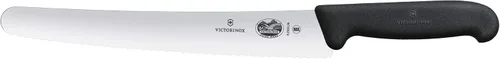 Miniatura 3 de Victorinox Fibrox - Cuchillo para pan de 10.25 pulgadas con borde dentado y mango negro