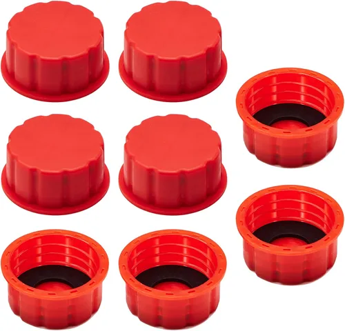 Miniatura 8 de Mapleza 4 tapas para latas de gasolina de 1/2/5 galones, tapa de repuesto perfecta para latas de gasolina apta para latas de gas Midwest, Briggs