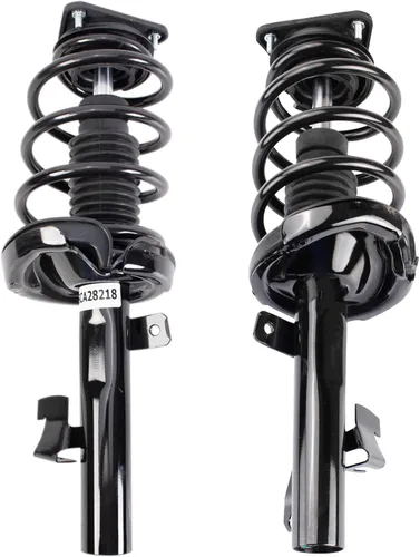Miniatura 54 de TRQ Conjunto de Amortiguador y Resorte Delantero Cargado con Resorte Helicoidal Pre-ensamblado Compatible con Jeep Cherokee Limited AWD 14-22 Sin