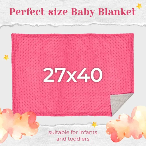 Miniatura 2 de berry bebe Manta de bebé personalizada para niña, recién nacido con monograma personalizado, manta con nombre personalizado, artículos esenciales