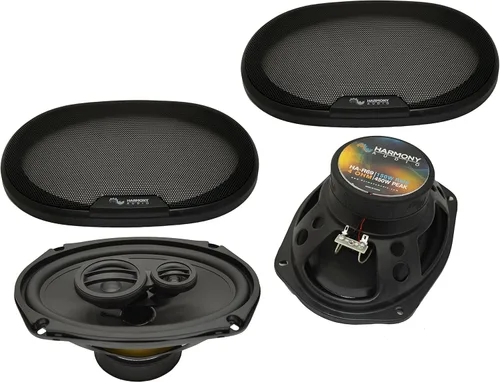 Miniatura 2 de Harmony Audio Paquete compatible con Acura TSX 2004-2014 (2) HA-R65 HA-R69 Nuevo paquete de actualización de repuesto de altavoz de fábrica