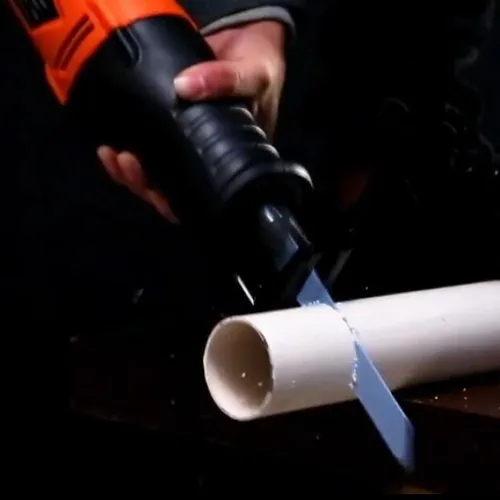 Miniatura 5 de Hojas de sierra recíproca de corte de metal resistente 14TPI de 6 pulgadas, hojas de sierra recíproca de demolición bimetálica de material superior
