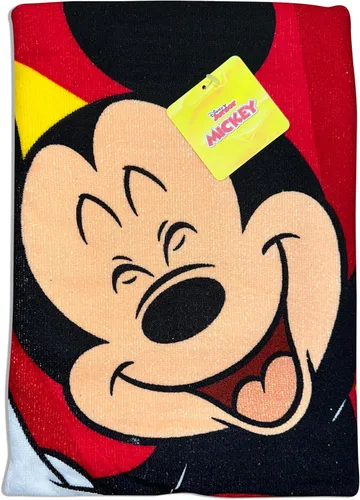 Miniatura 2 de Disney Mickey Mouse Happy Mickey 1 Finger up! Toalla Niños Microfibra Rojo