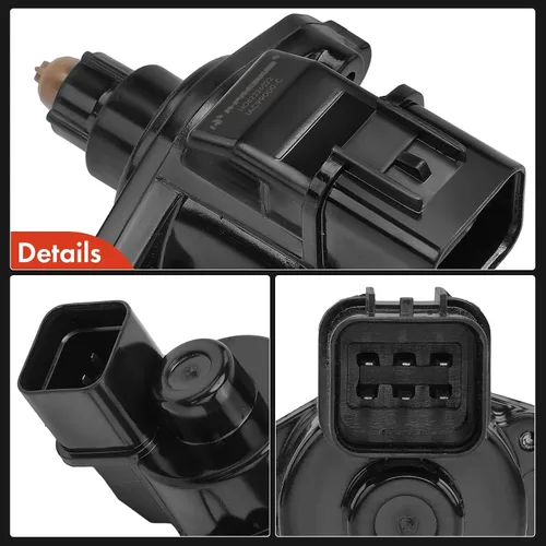 Miniatura 7 de A-Premium Válvula de control de aire de ralentí de inyección de combustible compatible con Hyundai Sonata 1996-1998 y Dodge Raider 1989, Ram 50