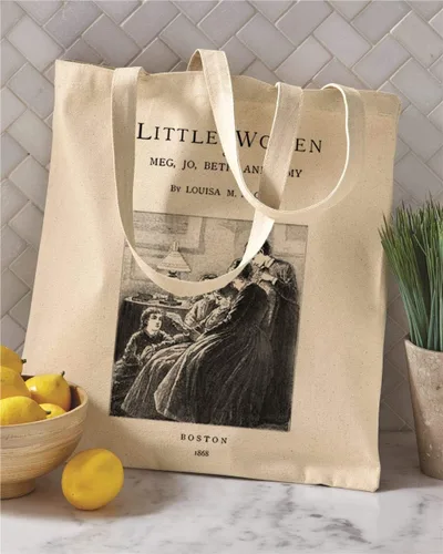 Miniatura 2 de Universal Zone Bolso literario. Bolso con diseño de libro. Bolsa de libro. Bolsa de biblioteca. Bolsa de mercado