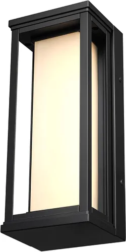 Miniatura 17 de Aplique de pared Globe Electric 44227 para exterior, aplique de pared exterior con LED integrado de 8,5 W, 44359
