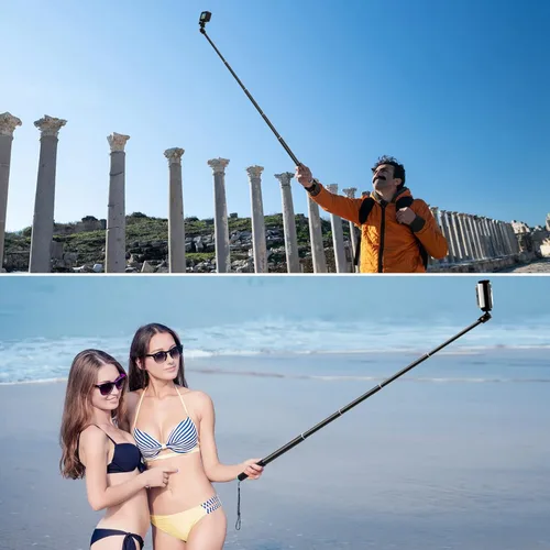 Miniatura 7 de Matree - Palo selfie de 70 pulgadas compatible con DJI Osmo Action 6/OSMO 360, Insta360 X5/Ace, para GoPro Max 2/Hero 13/12/11/10, DJI Osmo Action 5